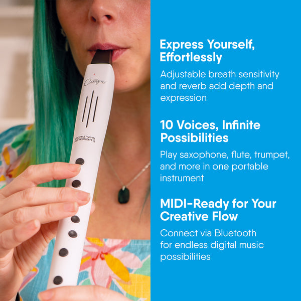 Carry-on Digital Wind Instrument 2 - White