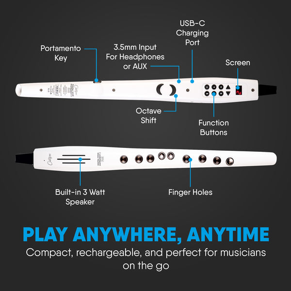 Carry-on Digital Wind Instrument 2 Plus - White