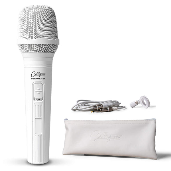 Carry-on Performer Dynamic Microphone - White