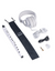 Carry-On Music Bundle: White Digital Wind Instrument 2 & Carry-On SH-100 Studio Headphones
